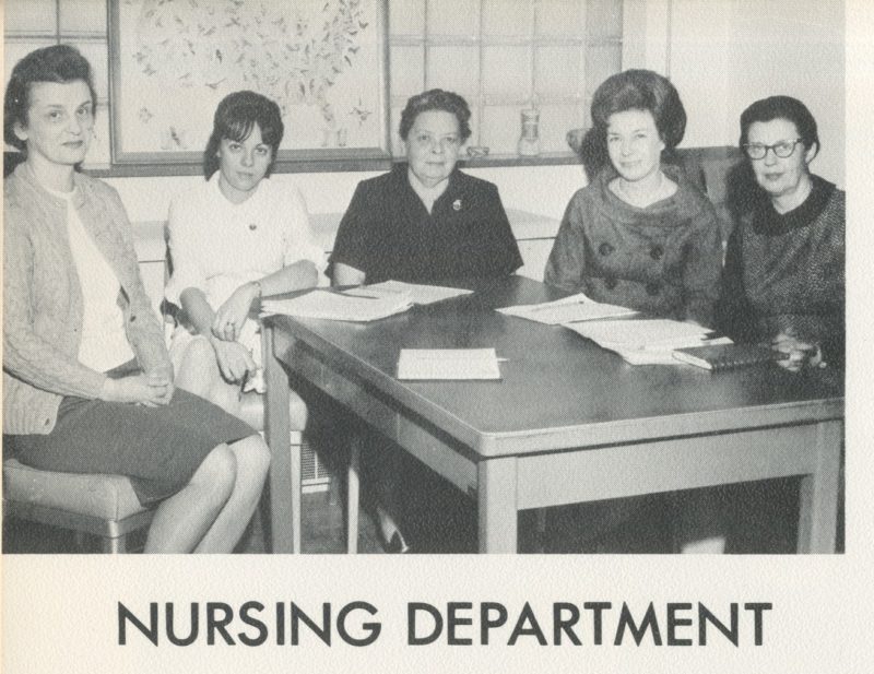1968 Nursing faculty
