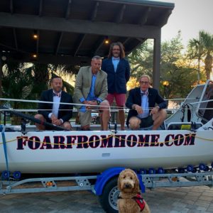 (l-r): Cameron Hansen, Billy Cimino, Paul Lore and "Hupp" Huppmann (Photo courtesy of Foar From Home.)