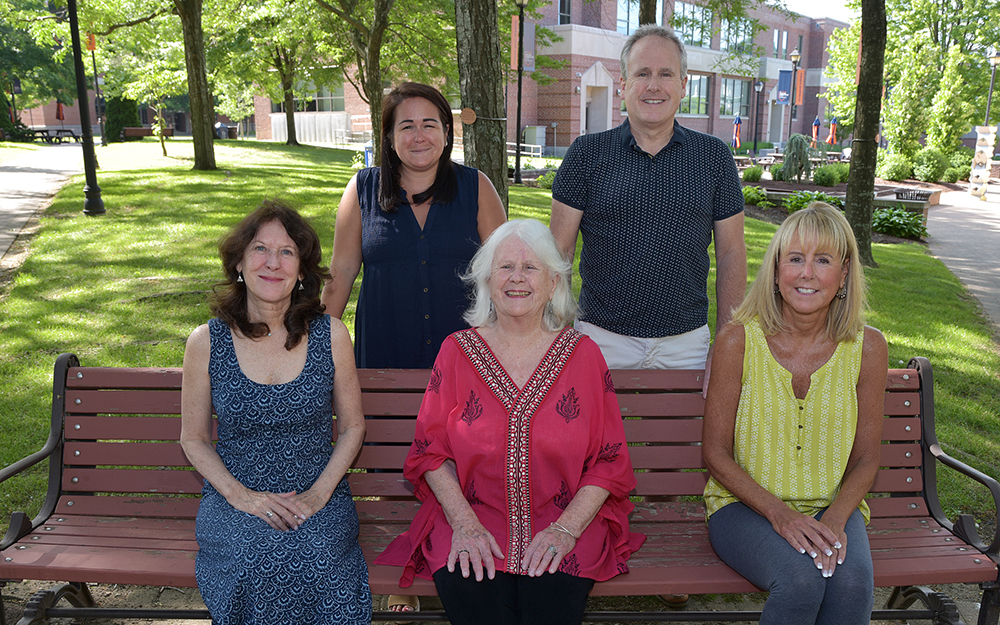 (l-r, seated): Ellen Krafick, Patricia Bowen, Kathleen Krafick-Benzing; (standing): Kori Krafick and David Krafick