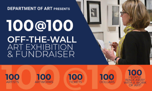 WCSU’s 100@100 Off-The-Wall Art Exhibition & Fundraiser on Feb. 25 to raise funds for Department of Art: Artwork on public display at WCSU’s Gallery beginning Feb. 9