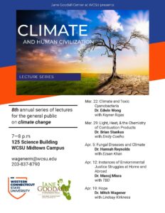 Climate and Human Civilization lecture series poster