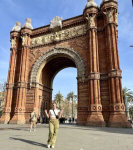 Arc de Triomf in Barcelona, Spain