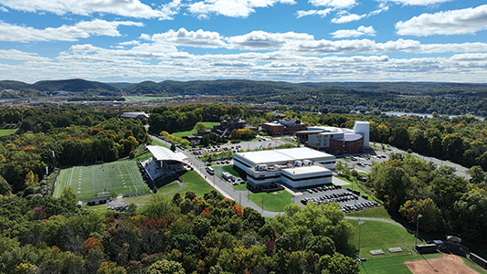 Campus aerial view