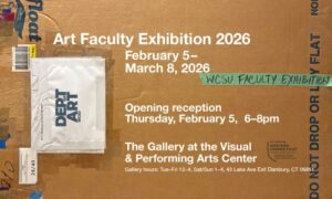 Art Faculty Exhibition graphic