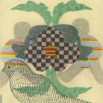 Glenn Goldberg, drawing 26, 11 x 7 1/2 inches, 2025.