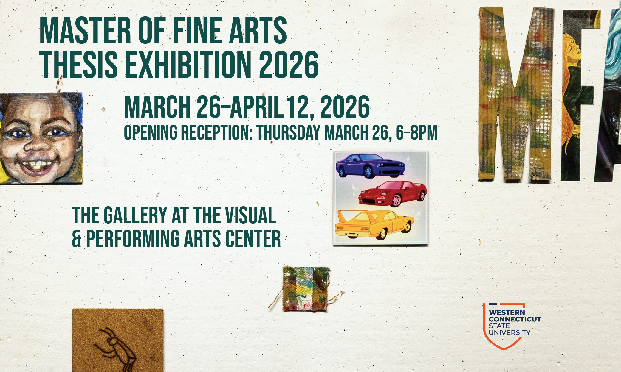 2026 MFA Exhibition graphic