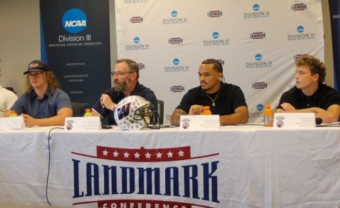 WestConn Football participates in Landmark Media Day, picked fourth in pre-season poll
